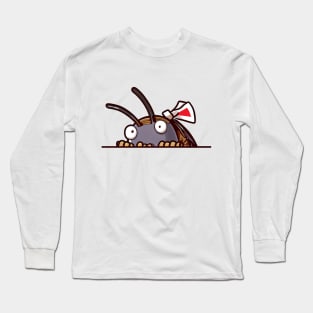 Sneaky japanese cockroach so cute Long Sleeve T-Shirt